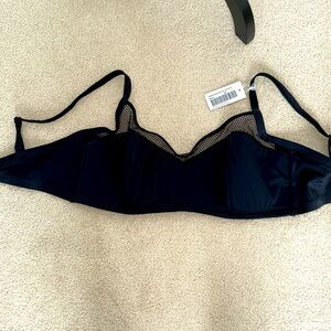 NWT Pour Moi Glamazon Scoop Neck Underwire Bikini Top 36F